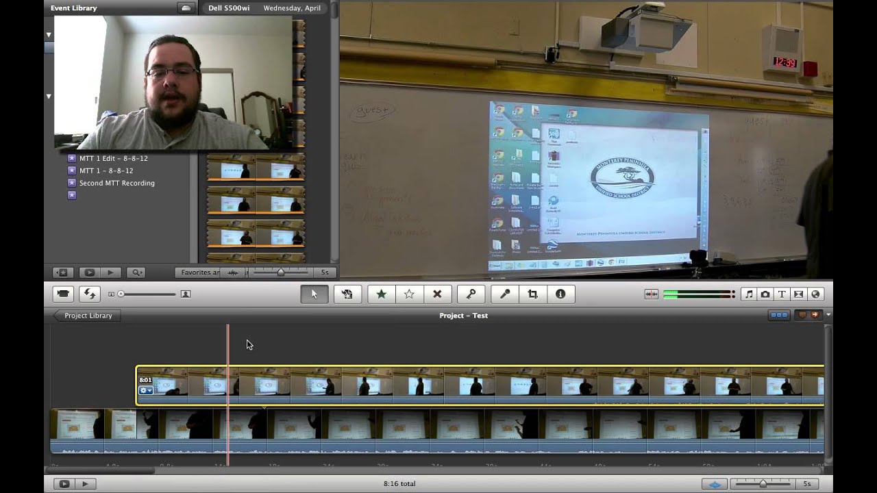 Multiple Cameras / Cutaway Shots in iMovie '11