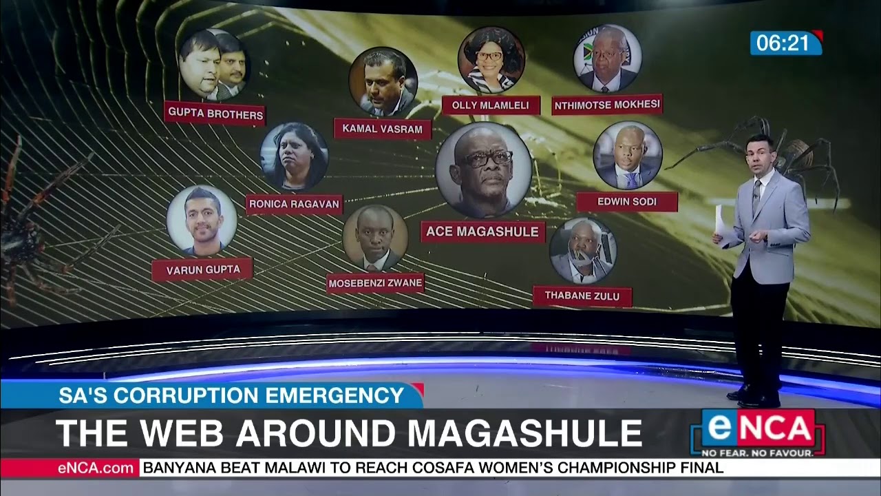 The web around Magashule