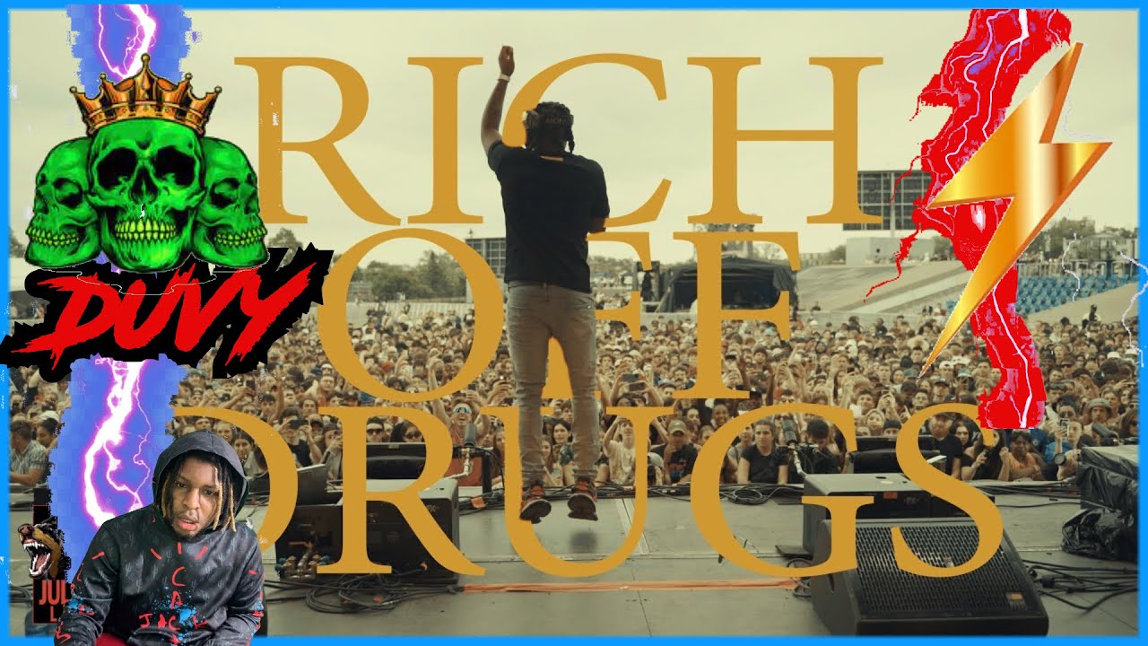 TALK YO SHIT BLUD DUVY - RICH OFF DRUGS (Official Video) Reaction