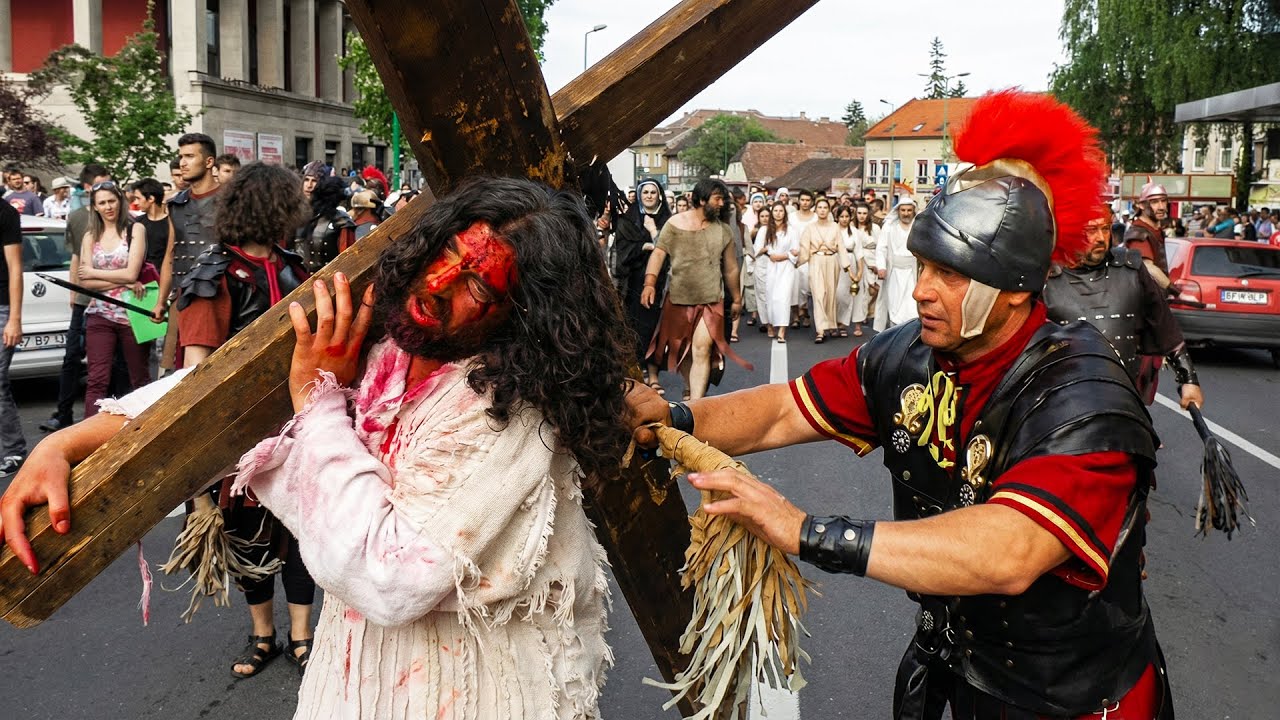Jesus Parade ✝️ Massive Holy Week Procession With Thousands Of Believers | Faith Walk