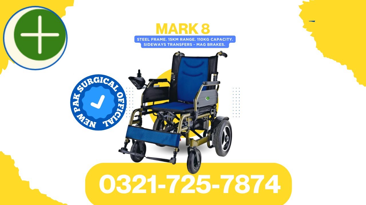 MARK 8 Electronic Wheelchair | New Pak Surgical