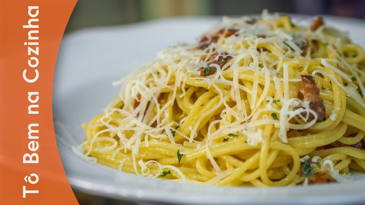ESPAGUETE CARBONARA - Receita de Macarrão a Carbonara (Episódio #4)