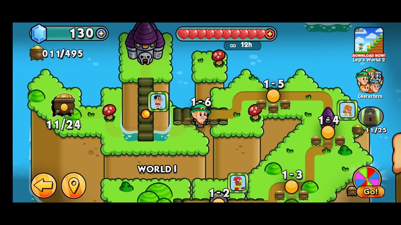Lep's World Gameplay 