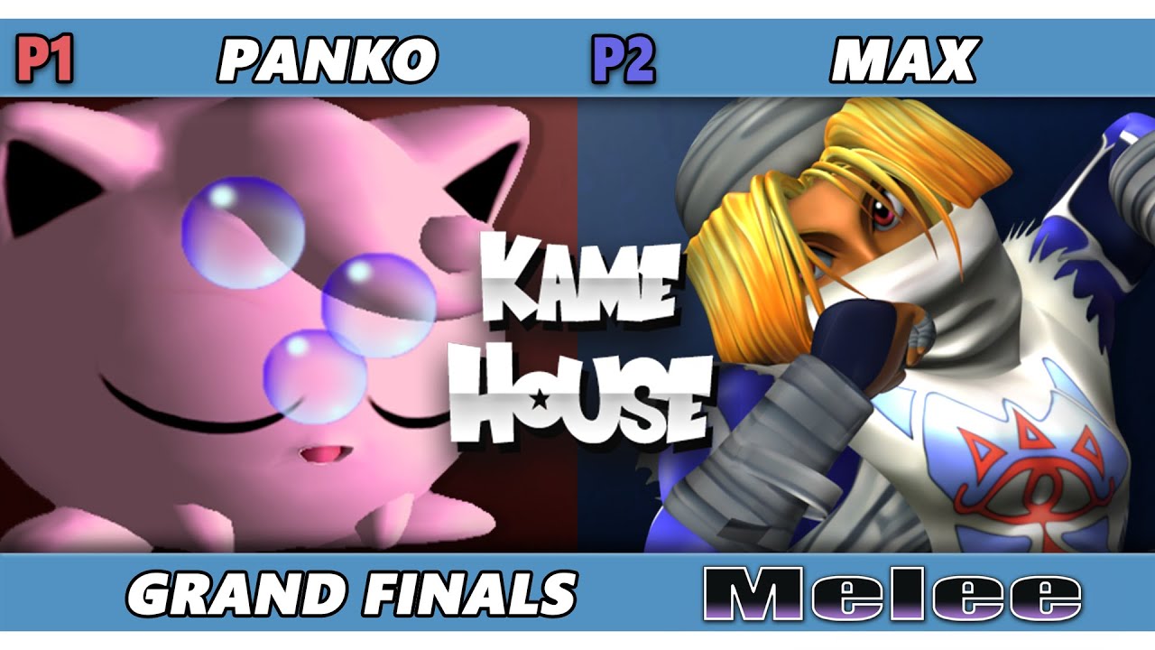 Kame House 114 GRAND FINALS - max (Sheik) Vs. Panko (Jigglypuff) Smash Melee - SSBM