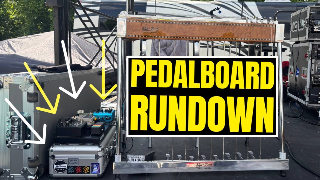 Rig Rundown: PedalBoard / Effects For Pedal Steel Guitar
