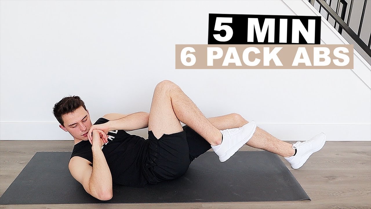 5 MIN AB WORKOUT - 6 Pack From Home | No Repeats, No Breaks, No Equipment