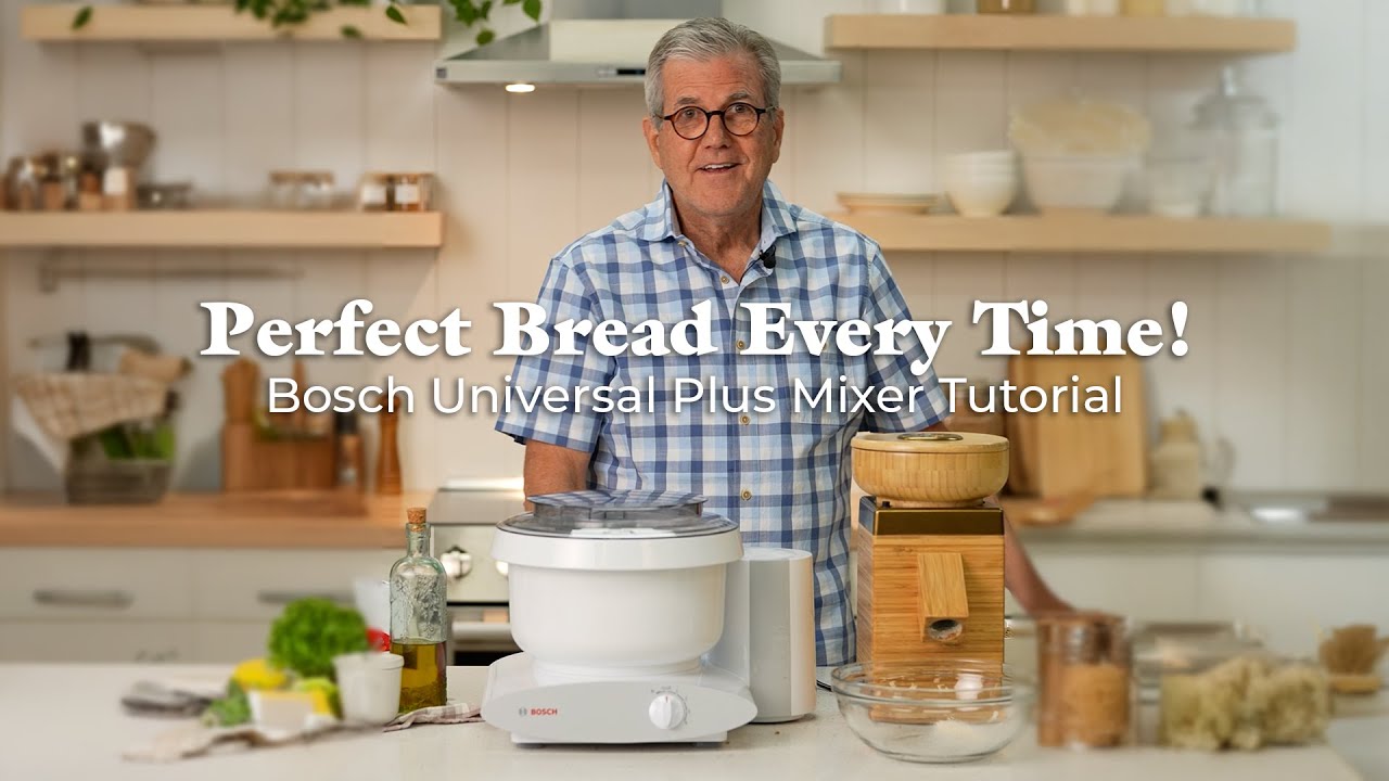 Идеальный хлеб каждый раз! | Инструкция по использованию миксера Bosch Universal Plus