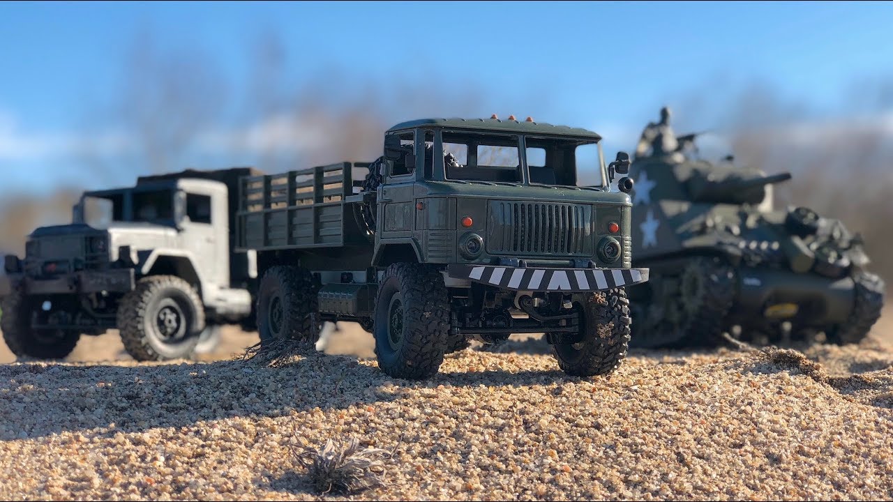 WPL B - 24 Military Truck Test and unboxing