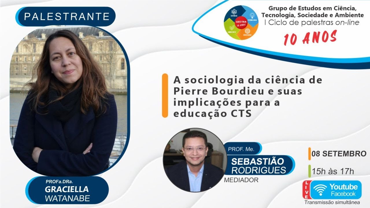 A sociologia da ciência de  Pierre Bourdieu e suas  implicações para a  educação CTS - Watanabe