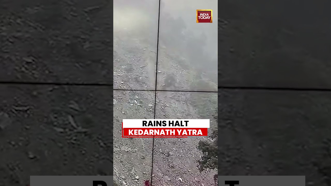 Kedarnath Yatra Hit By Landslides As Heavy Rain Batters Uttarakhand