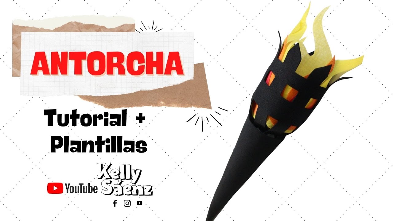 DIY | Cómo hacer antorchas | Manualidades | Kelly Sáenz