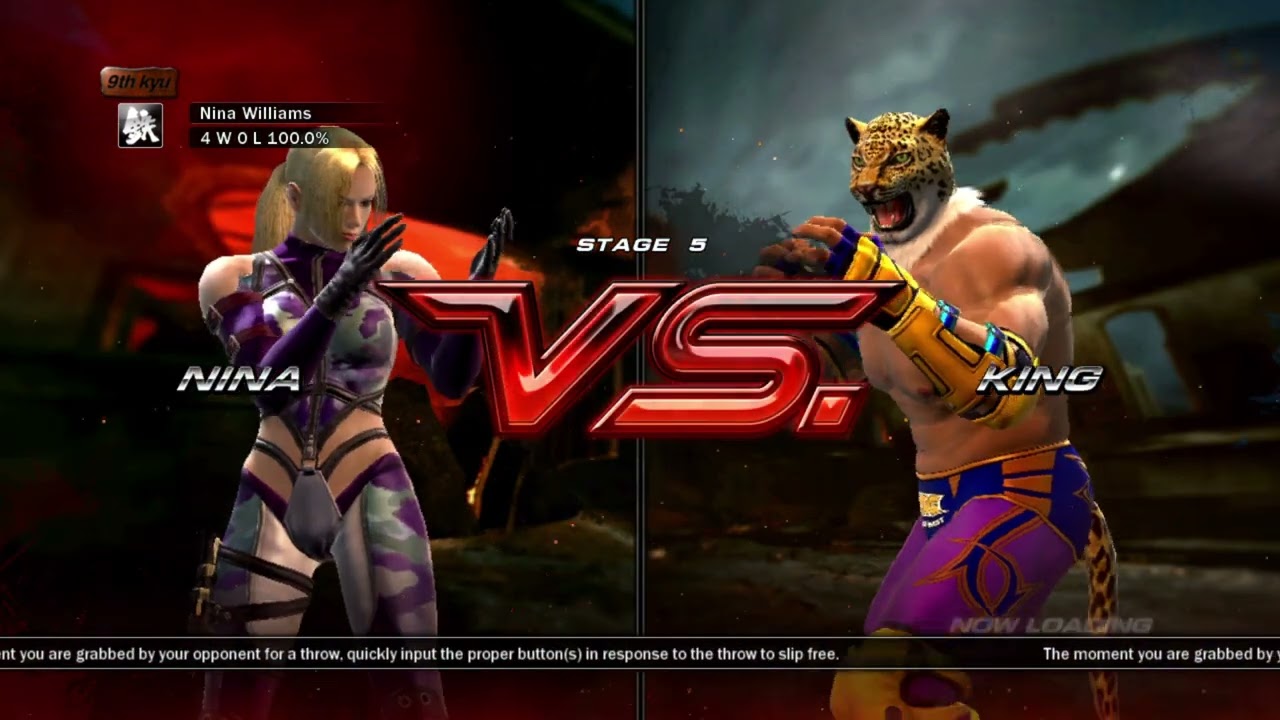 Tekken 6 | Nina Williams Time attack | 60fps |
