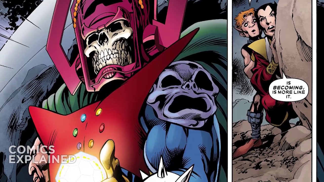 Thanos becomes Galactus