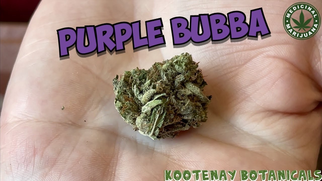 Cigrit & Donna Review &ldquo;Purple Bubba&rdquo; (Medical Marijuana) From Kootenay Botanicals