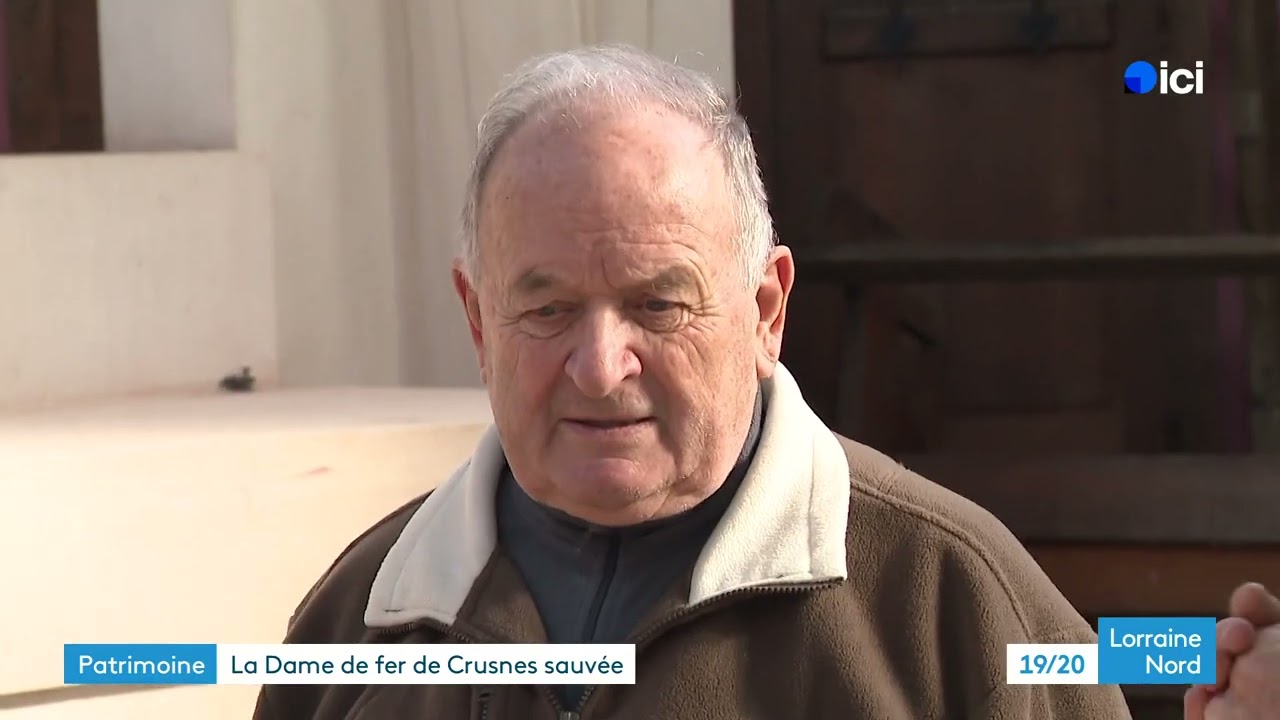 L'église métallique de Crusnes sauvée par un passionné