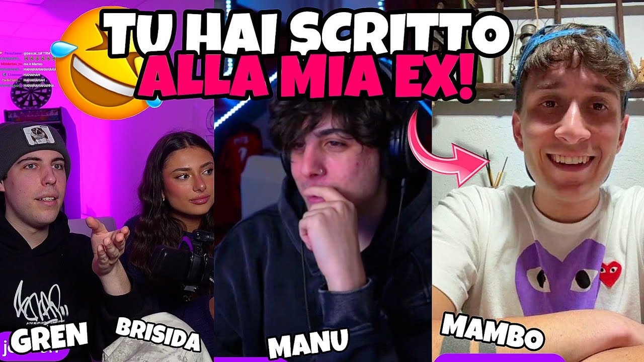 LA PRIMA VOLTA DI MAMBOROSSO IN UNA LIVE DI GRENBAUD!!😂🔥