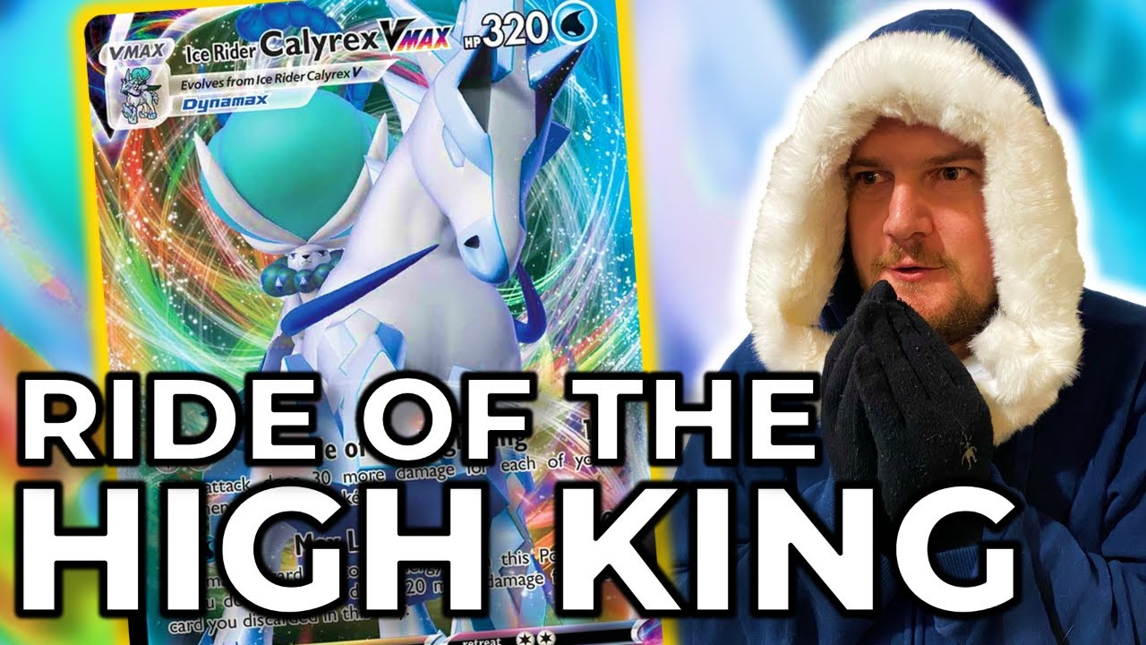 The Water Horse is Here!- Ice Rider Calyrex VMAX Deck for PTCGO