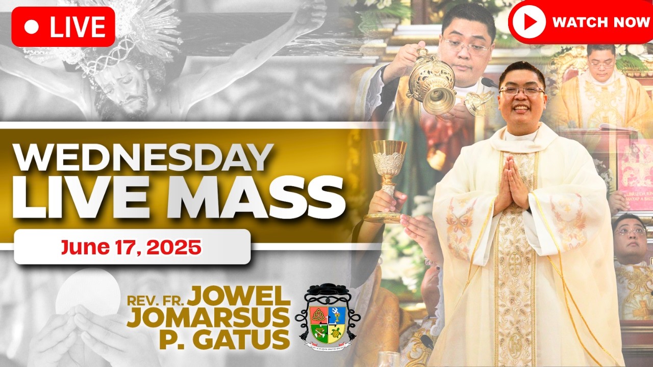 FILIPINO LIVE MASS TODAY ONLINE *JUNE 17, 2026* FR. JOWEL JOMARSUS GATUS