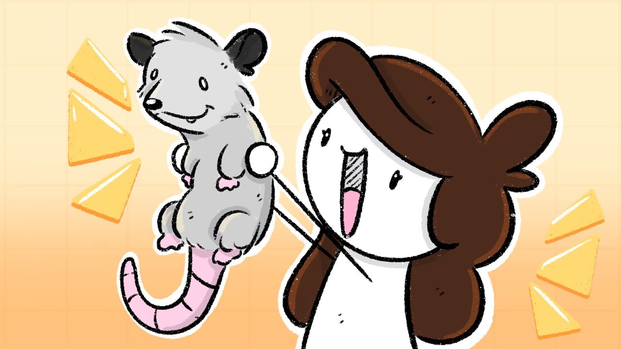 Opossums are CUTE TO DRAW! at least, I hope so.