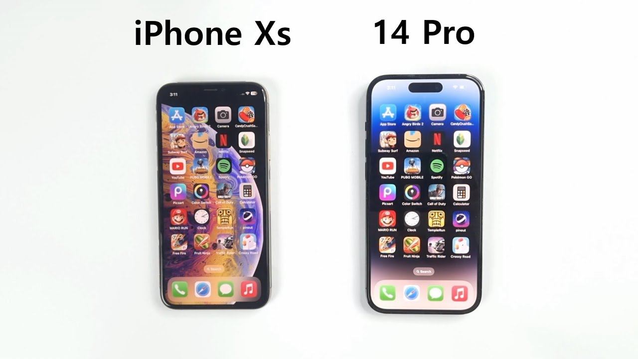 iPhone XS vs iPhone 14 Pro - SPEED TEST!