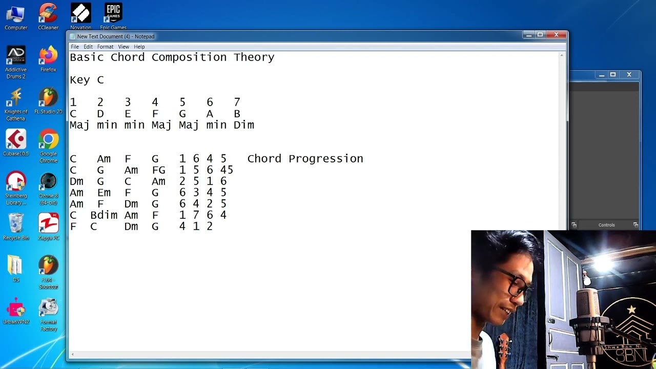 Basic Chord Composition Theory ဆိုတာဘာလဲ?Round Chord တွေ တွဲစပ်ပုံ၊တွဲစပ်နည်း