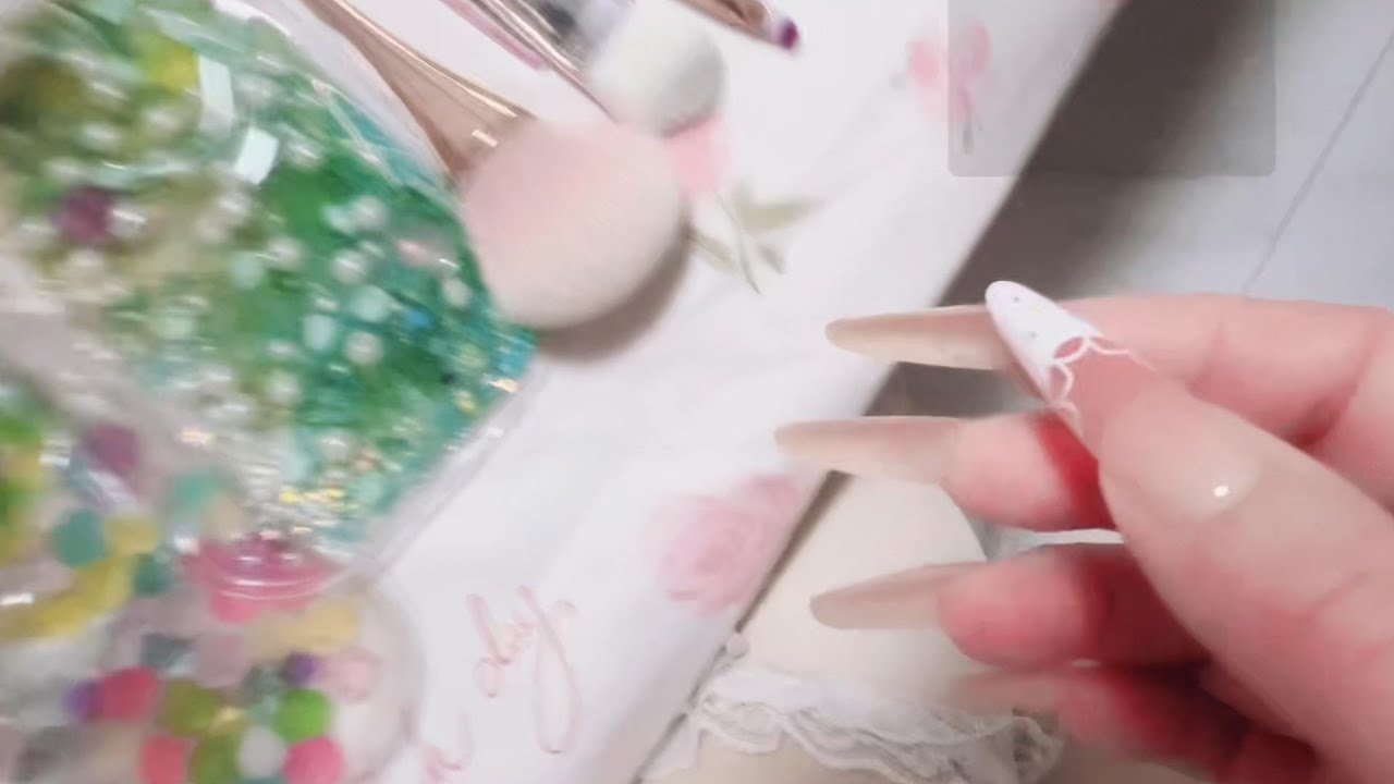First Person POV ASMR | Long Nails on Different Textures