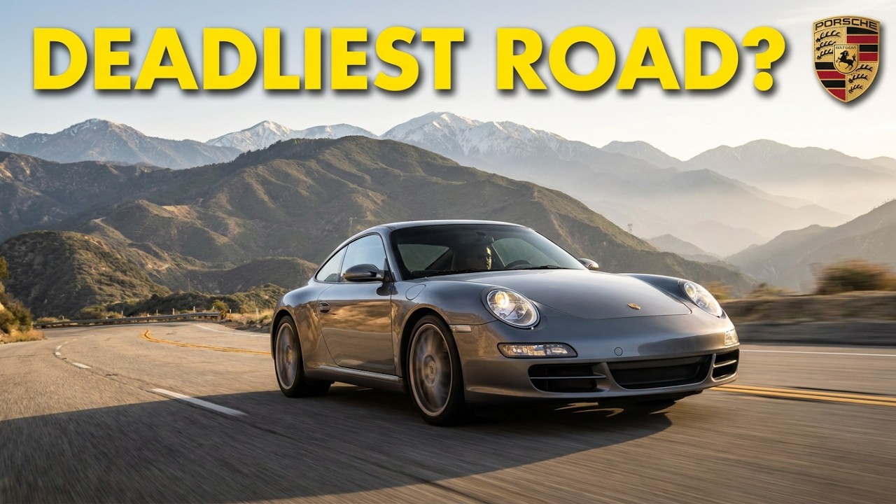 Поездка на Porsche 911 по одной из самых опасных трасс