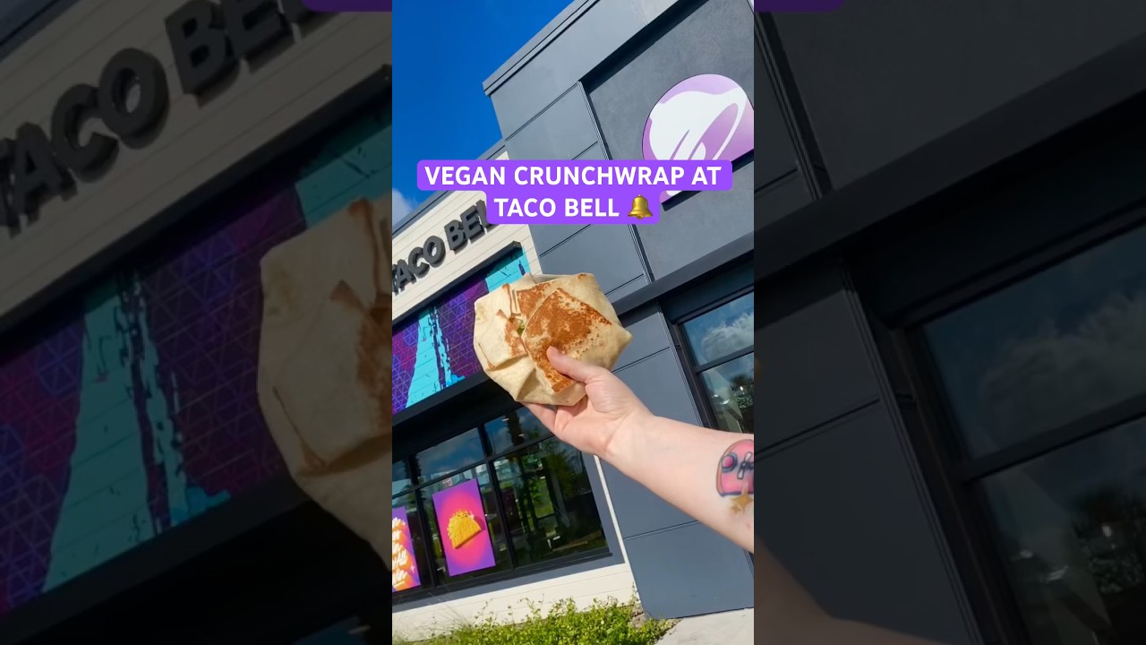 Vegan Crunchwrap at Taco Bell