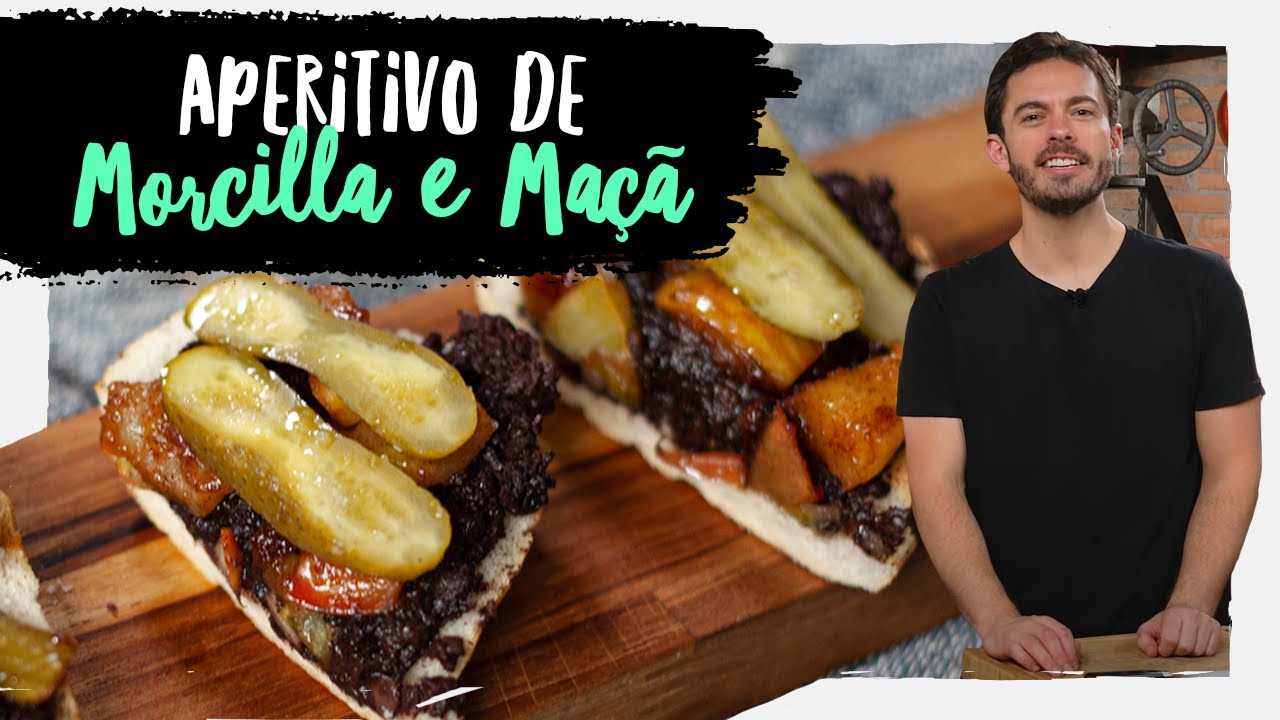 APERITIVO DE MORCILLA E MAÇÃ :: UNDERCHEF