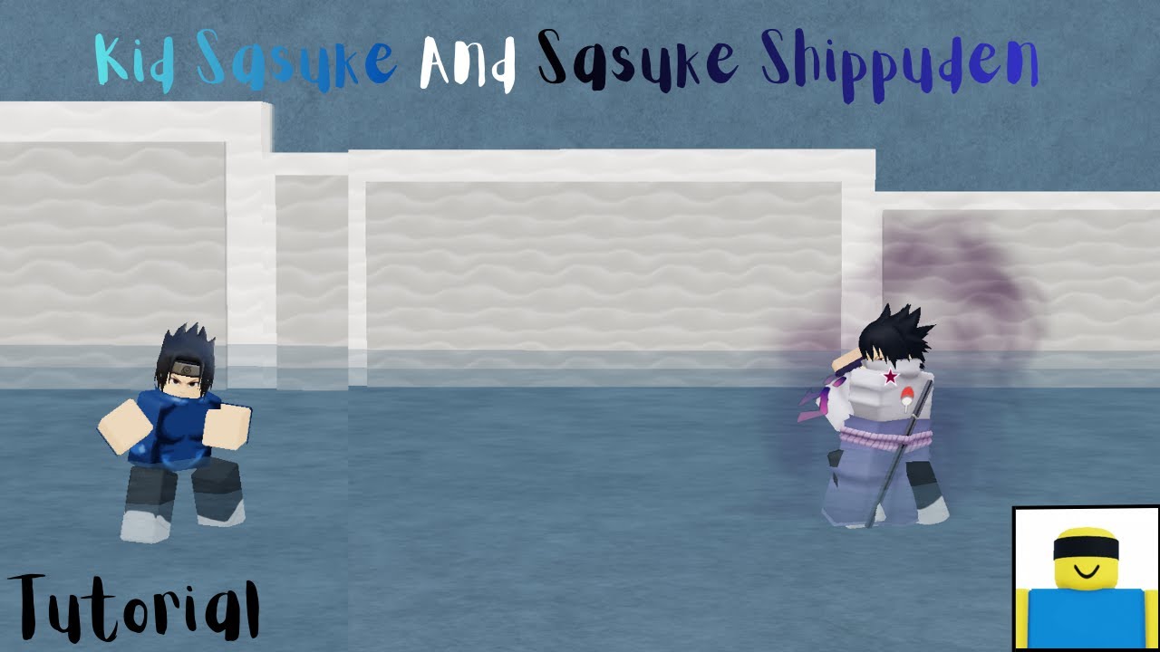 Tutorial Kid Sasuke and Sasuke Shippuden - JJS | TUTORIAL