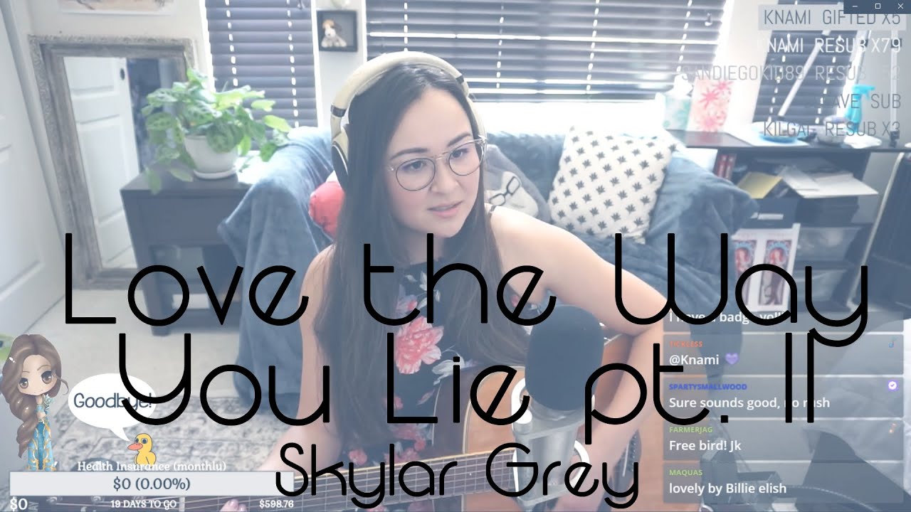 Skylar Grey - Love The Way You Lie Part II (Budobo Cover)