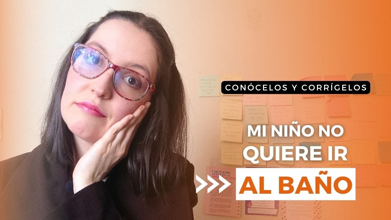 🤷‍♂️ Mi niño no quiere ir al BAÑO ¿que hago?