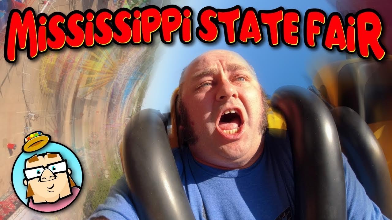 Mississippi State Fair - I Finally Rode the Sky Screamer! - Fried Devil Eggs!  Jackson, MS