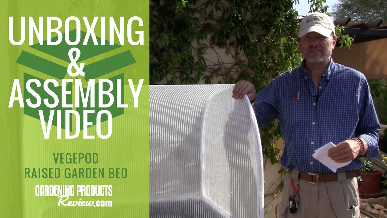 Vegepod Vegetable Garden Kit Raised Garden Bed: Unboxing and Assembly