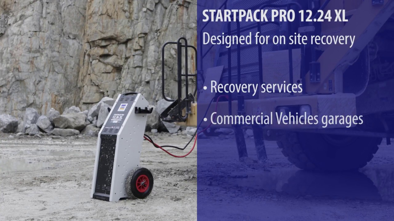 GYS - High performance booster STARTPACK PRO 12.24 XL