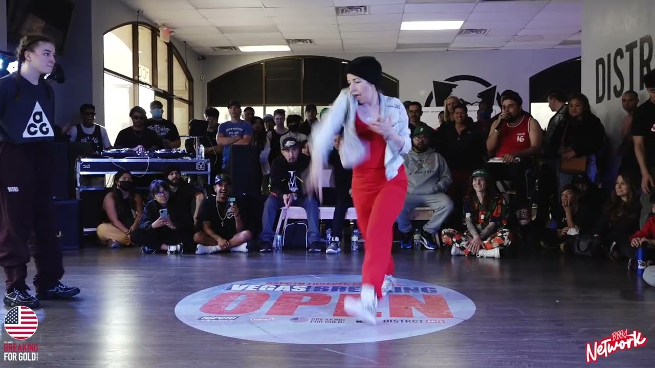 Emma Vs Battle-Rina - B-Girl Top 16 - Vegas Breaking Open - Breaking For Gold USA - USA Dance - BNC
