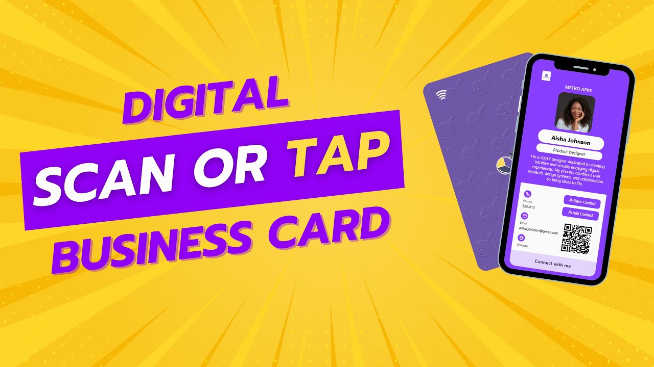 Still handing out paper business cards? There’s a smarter way to connect.