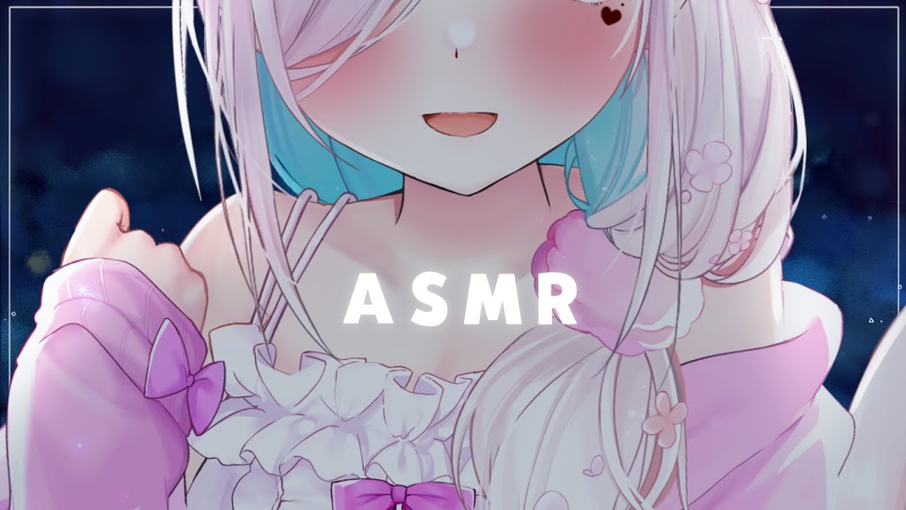 【ASMR】お耳のタッピング一時間⯎Tapping only。睡眠導入、作業用。【#イル_フローラ/Vtuber】