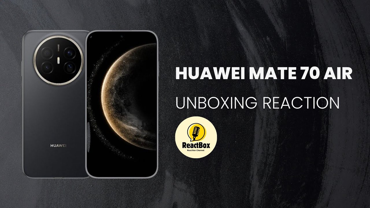 Huawei Mate 70 Air Unboxing Reaction
