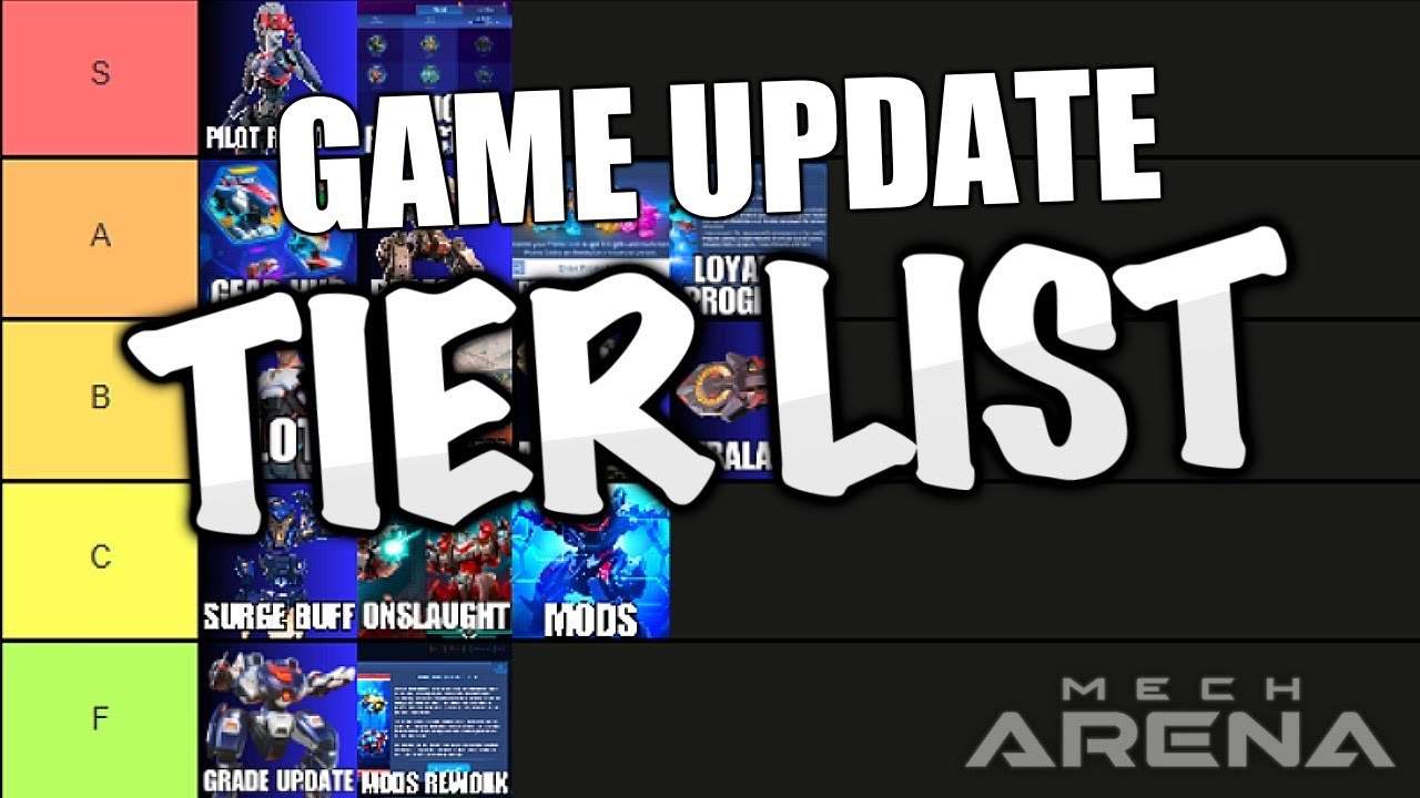 Ranking EVERY Major Update in Mech Arena