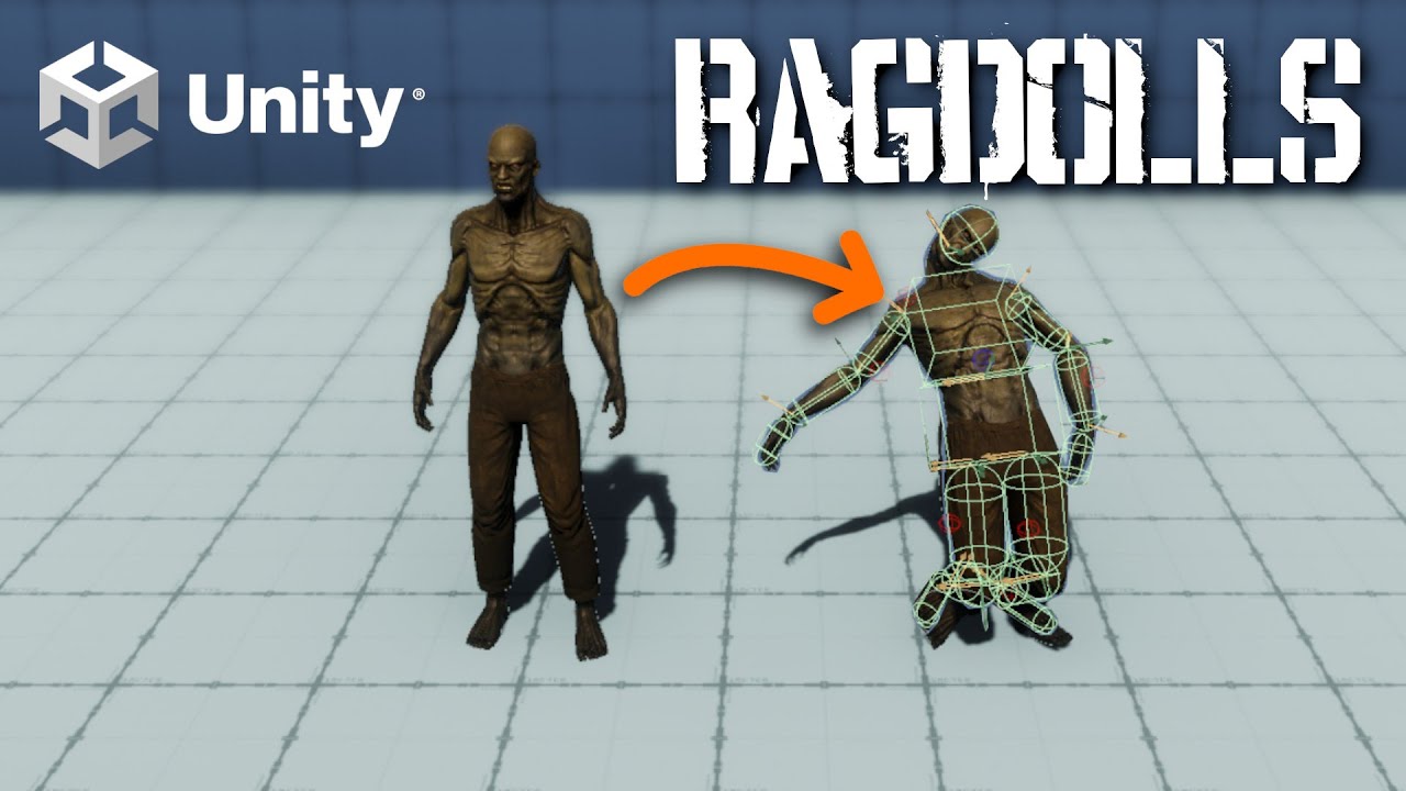 Рэгдоллы — создание, переход и оптимизация | Учебное пособие по Unity