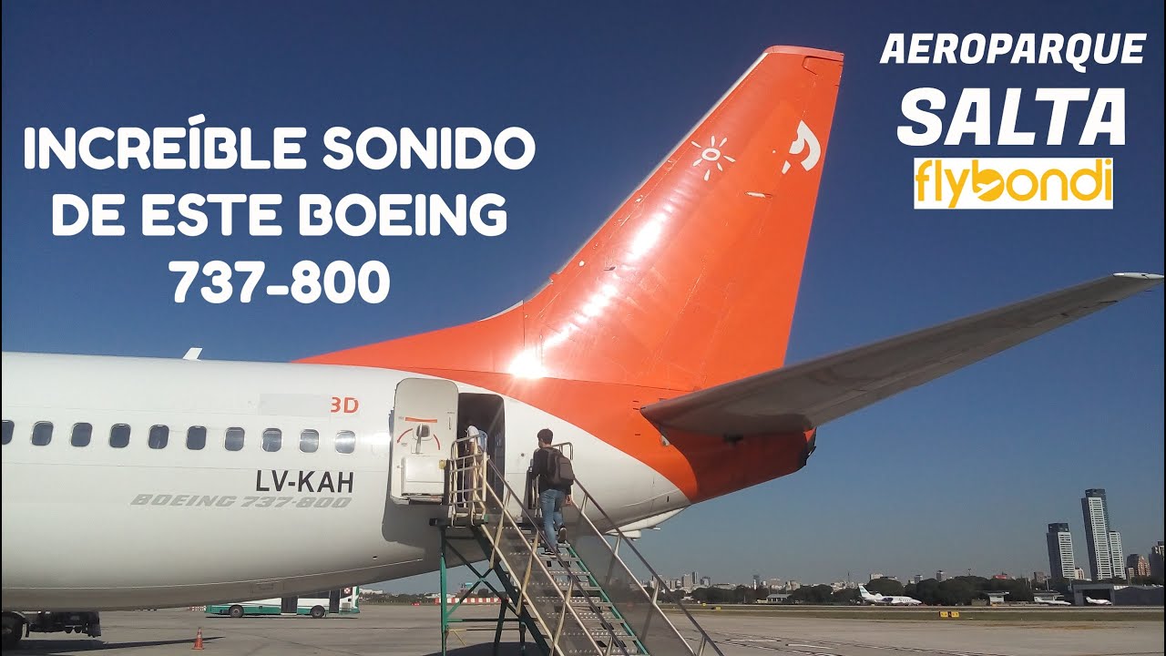 CR&Oacute;NICA DE VIAJE | AEROPARQUE - SALTA (Flybondi LV-KAH)