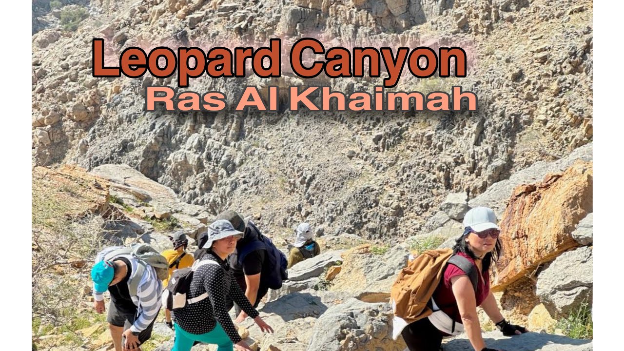 Mountain GOAT hike in Leopard Canyon Wadi Al Bih Ras Al Khaimah March 2024