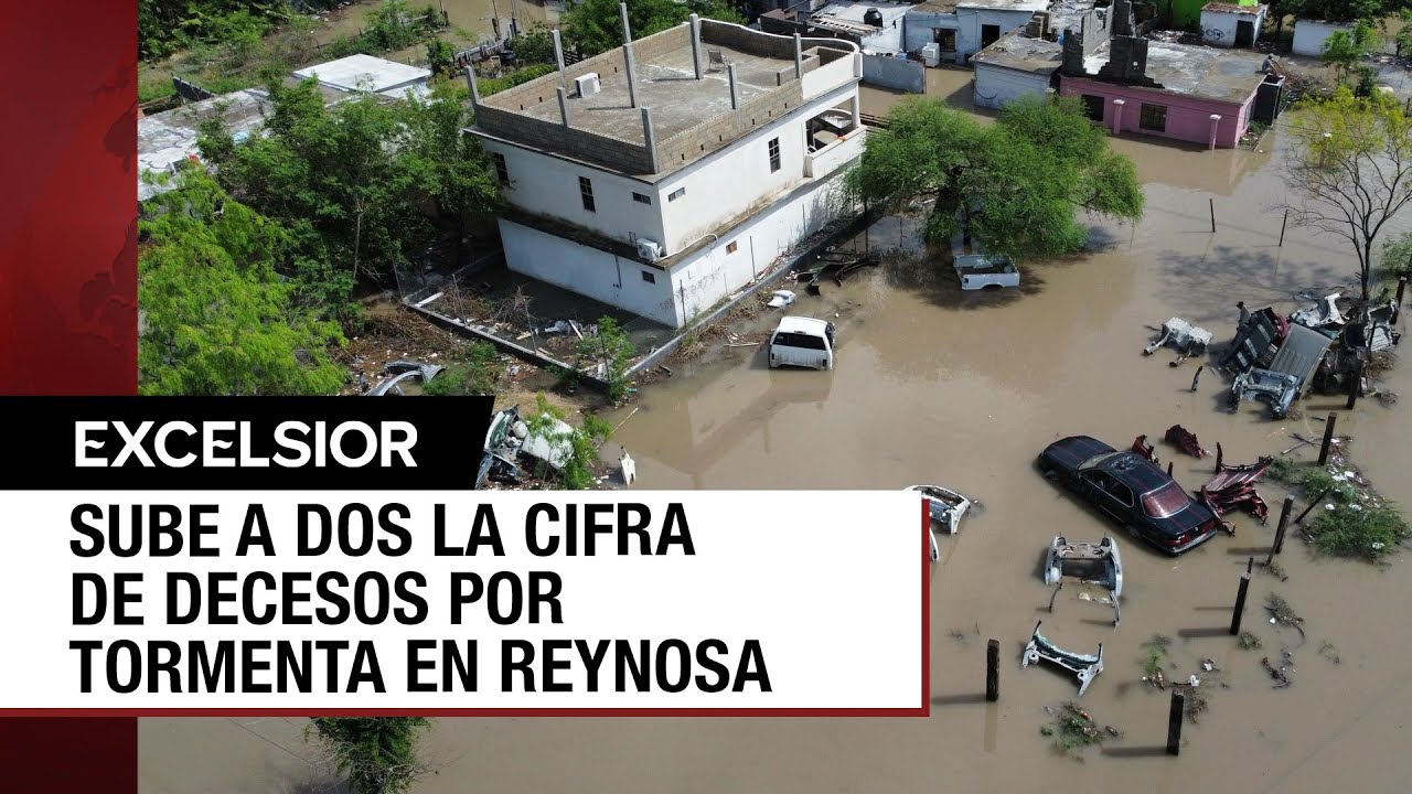 Colonias de Reynosa permanecen bajo el agua por inundaciones