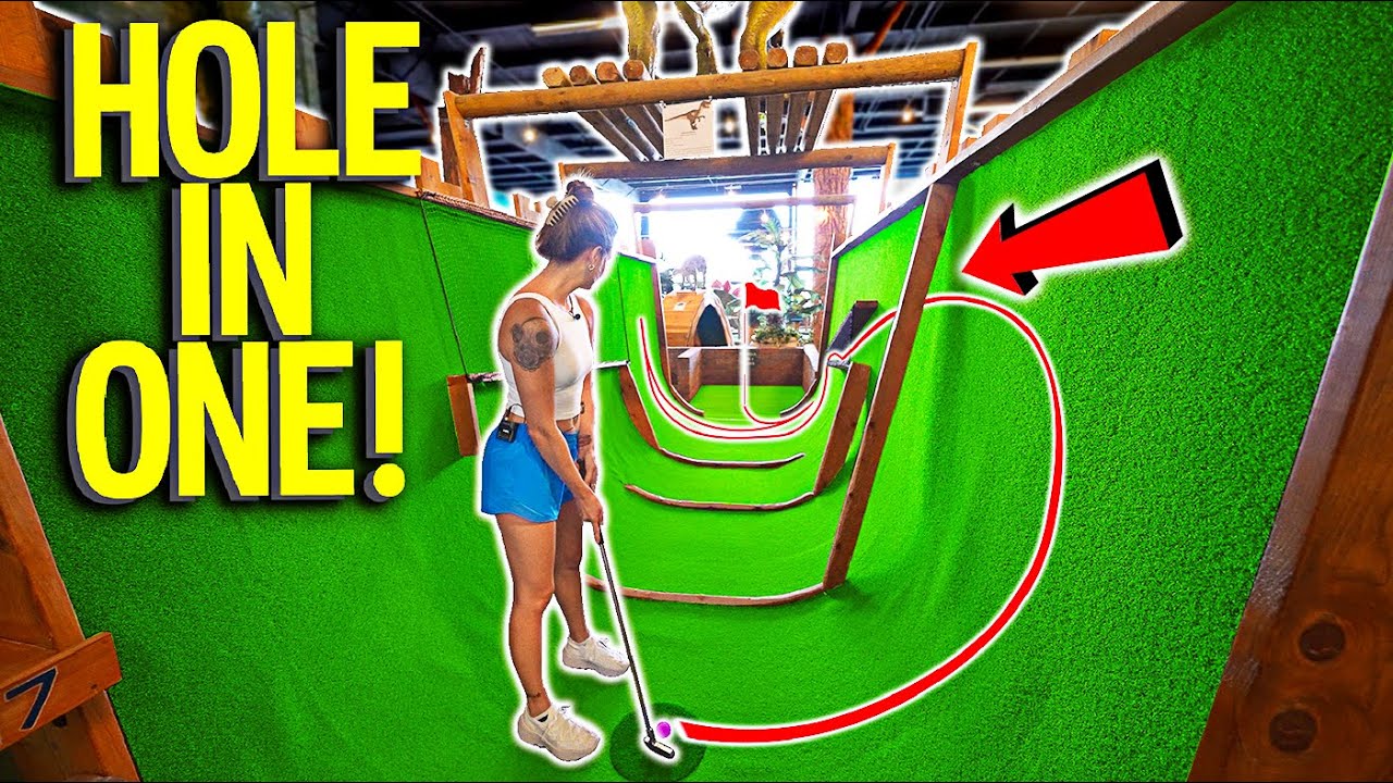 Must Play CRAZY HOMEMADE Mini Golf Course!
