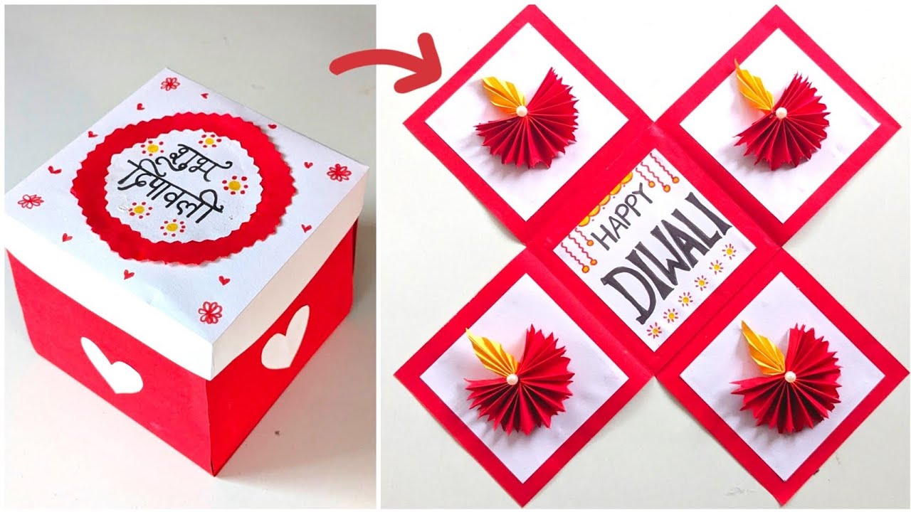 Happy Diwali Card Making Ideas 2025/ Easy Diwali Cards Making/ DIY Diwali Gift Ideas/ Diwali Cards/