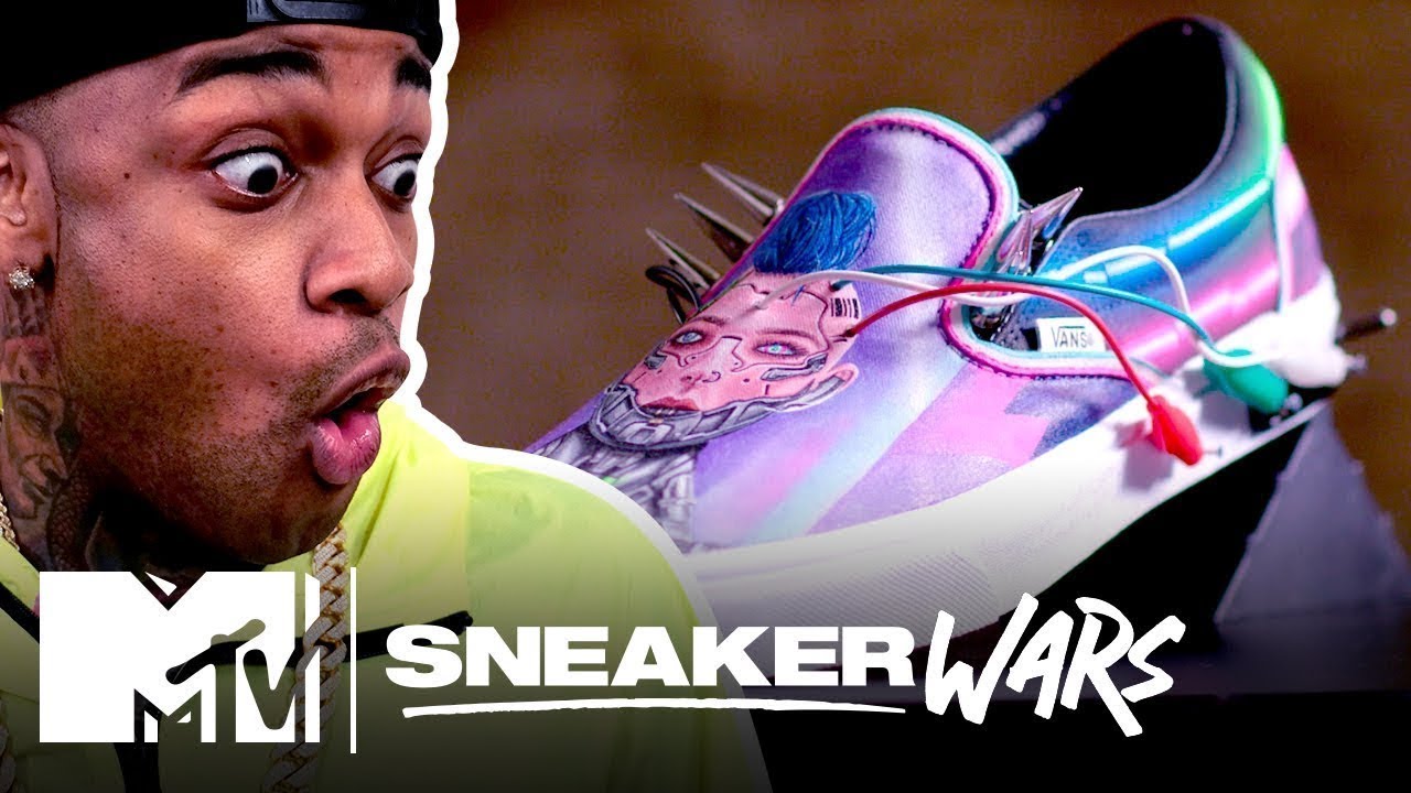 Custom VANS Slip-On Challenge | MTV Sneaker Wars