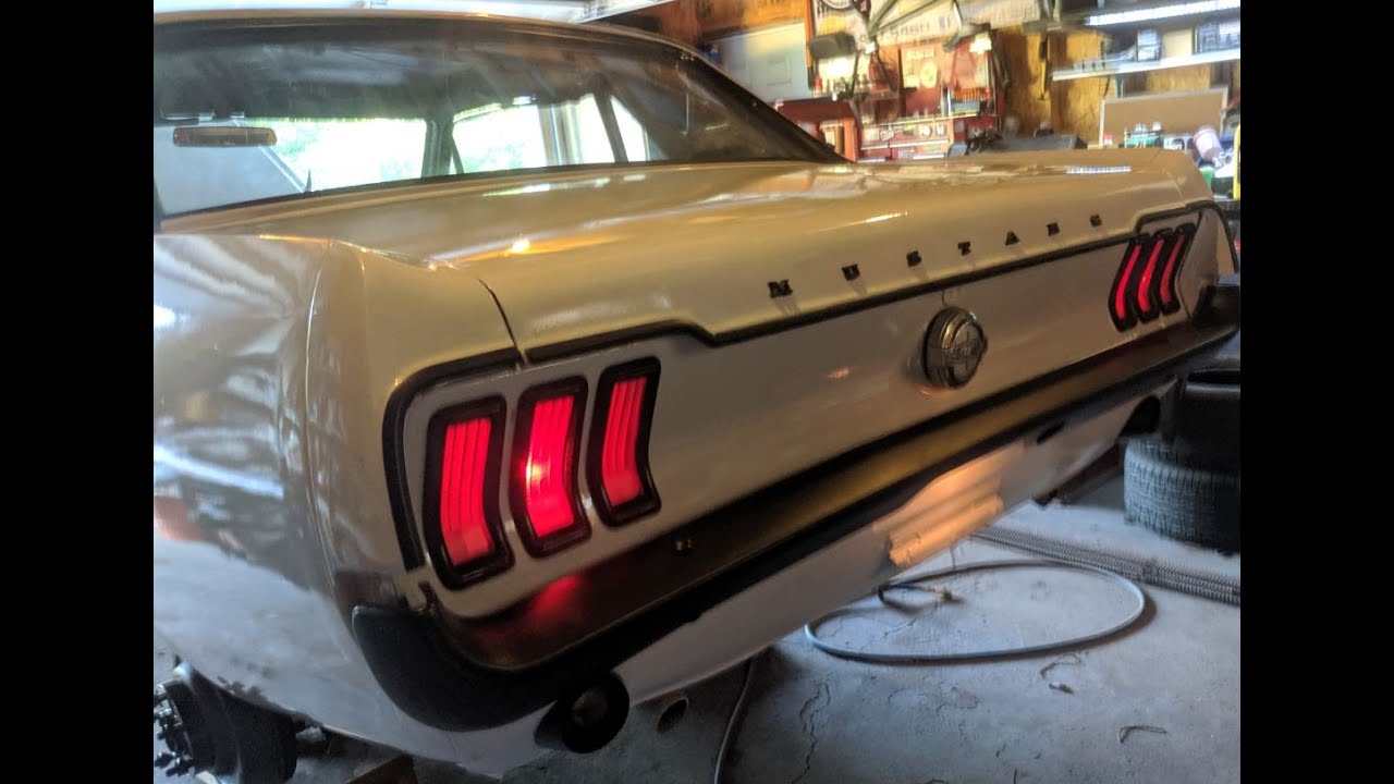 68 Mustang Restoration Pictures Compilation-Start to Finish