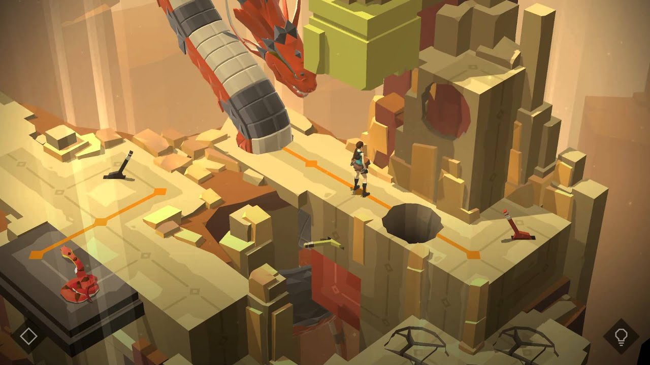 Lara Croft GO - The Maze of Spirits - The Throne of the Ancients
