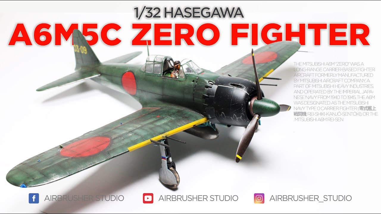 A6M5c Zero - 1/32 Hasegawa SCALE MODEL